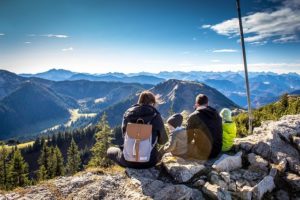 Panorama Alpine Good View Firs Mountains Calm Mindfulness